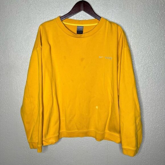 Y2K Nike Spell Out Crewneck Pullover XL - Picture 1 of 6